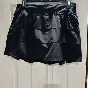Lululemon Athletica Black Mini Skirt